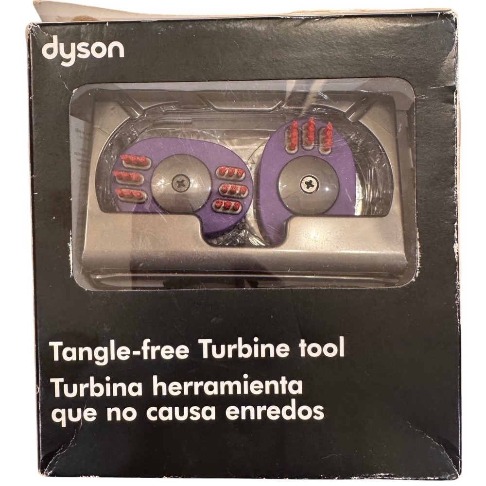 Dyson Tangle-free Turbine Tool Vacuum Attachment Hair Dirt Removal 24895-03-03